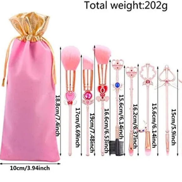 Sailor Moon Makeup Brushes Set High-quality - Picture 10 of 10